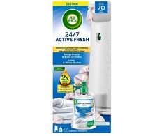 Air Wick Active Fresh rinkinys automatinis oro gaiviklis ir įdėklas Šviežia skalbinių skiautė 228ml