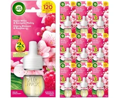 Dėklas AIR WICK Essential Oils Kasetė do elektrycznego odświeżacza powietrza Kwiat Wiśni i Soczyste Maliny 19 ml