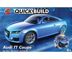Airfix QUICKBUILD Audi TT kupė, mėlynas – surenkamas be klijų, 44 d.