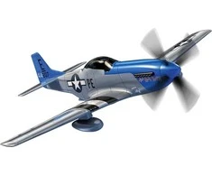 Airfix QUICKBUILD P-51D Mustang D-Day – surenkamas konstruktorius be klijų