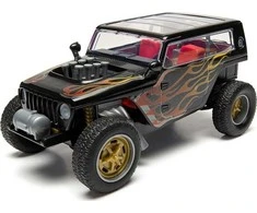 Airfix QUICKBUILD Jeep Quicksand – surenkamas modelis be klijų