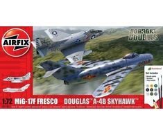 Airfix Airfix rinkinys Mig 17F Fresco Douglas A-4B Skyhawk Dogfight Double