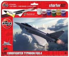 Airfix Eurofighter Typhoon FGR.4 dovanų rinkinys 1/72 (A55016)