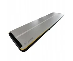 Master Pripučiamas gimnastikos kilimėlis „Airtrack S-Pro“, 600 cm x 150 cm x 20 cm, pilkas