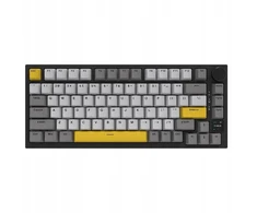 Ajazz Klaviatūra AK820 Pro dovanų jungiklis juodai pilkas-geltonas-3 modelių RGB
