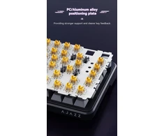 Ajazz Klaviatūra žaidimams mechaninė AK820 MAX Magnetic switches-Violetinė-Baltas-Mėlyna-RGB