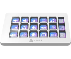 Ajazz Srautinio transliavimo valdymo pultas Ajazz AKP153E USB Baltas