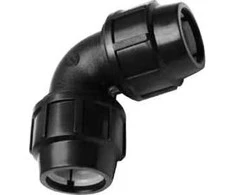 AKA alkūnė 90º PE J-64 63mm (446630)