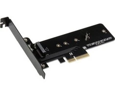 Akasa iš M.2 SSD į PCIe adapterio plokštė