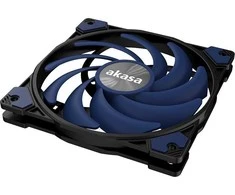 Akasa Alucia XS Slim Fan, 120 mm – mėlynas