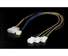 Akasa PWM ventiliatoriaus skirstytuvo kabelis, 0,3 m