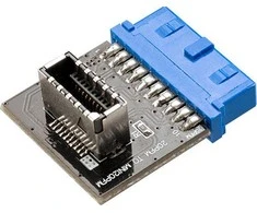 Akasa USB 3.0 to USB 3.1 20-pin Adapteris