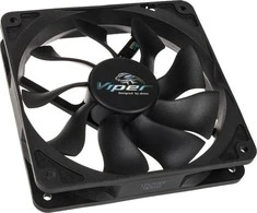 Akasa Viper PWM Fan, juodas – 120mm