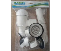 AKCES Sifonas 19951 KRAUTUVIŲ SIFONAS. 2 KOMPETENCIŲ BUTELAS, NERŪDIJANČIOS KOŠTUVAS.2 PVC KAIŠTUKAS FI 50 // PCS.A.50-PP-2COM-2