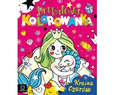 Aksjomat Aksominis spalvinimo knygelė Kraina czarów KS1042