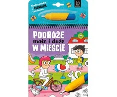 Dėlionė Aksjomat KSIĄŻ. Malowanka su pisakiem wodnym kelionės miasto