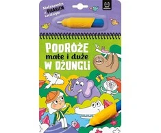 Aksjomat Dažytos vandens pagrindo žymekliais Mažos ir didelės kelionės Džiunglėse 39815