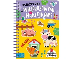 Aksjomat Książeczka su wielorazow.naklejk.Na wsi 42519