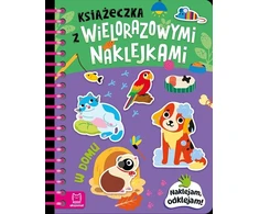 Aksjomat Książeczka su wielorazow.naklejk.W domu 42526