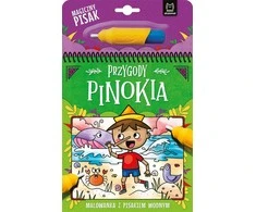 Aksjomat Axiom spalvinimo knygelė su vandens žymekliu Pinokio nuotykiai 36661