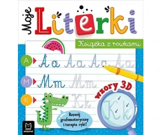 Aksjomat Moje literki Ksišżka su rowkami wzory 3D 40768