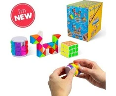 Aksjomat Fidget galvosūkių rinkinys 3 vnt
