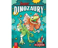Aksjomat Super Dinozaurai. Piešimo knyga berniukams KS1034
