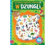 Aksjomat W dżungli Aktywizuj.ksišżeczka su naklejk.3D 41956