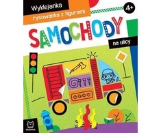 aksjomat Automobiliai gatvėje. Piešimo sąsiuvinis 4+ KS0716