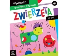 aksjomat Gyvūnai kaime. Piešimo sąsiuvinis 4+ KS0728