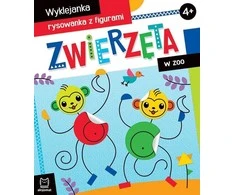 aksjomat Gyvūnai zoologijos sode. Piešimo sąsiuvinis 4+ KS0729