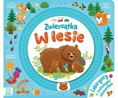 Aksjomat Axiom Interaktyvi Knyga Vaikams "Miško Gyvūnai"