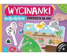 KNYGA Aksjomat ikimokyklinuko iškarpos Gyvūnai kaime vaidinantys teatre KS1002