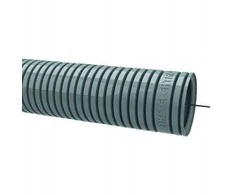 Akssj AKS Zielonka 444034 RKGL20 FI20/14.1 PVC 320N gofruotas elektros vamzdis su nuotolinio valdymo pultu 50m pilkas
