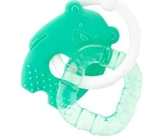 Akuku silikoninis kramtukas BEAR/SQUARE, A0124