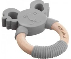 AKUKU silikoninis/medinis kramtukas KOALA, A0138