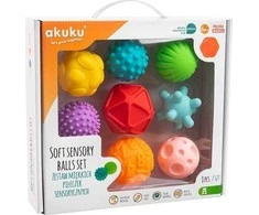 AKUKU minkšti sensoriniai kamuoliukai, 8 vnt., A0452