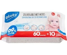 AKUKU drėgnos servetėlės, 70 vnt., A0031