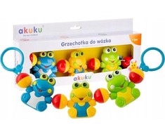 Akuku Vežimėlio barškutis varlės