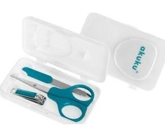 AKUKU kūdikių nagų priežiūros rinkinys MINT, A0040