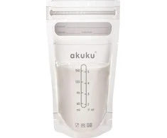 AKUKU maišeliai motinos pienui, 30 vnt., 150 ml, A0011