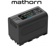 Akumulatorius Astar Bateria Mathorn MB-701 6700mAh 50Wh USB-C LED, skirtas NP-F770