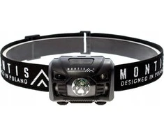Montis Akumulatorowa latarka nagłowna su sensorem MT001 Juodas Headband prožektorius LED