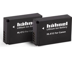 HÄHNEL BATTERY CANON HL-E12 TWIN PACK