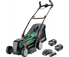 Bosch akumuliatorinė vejapjovė  UniversalRotak 2x18V-37-550, 2x4.0Ah, pilnas komplektas