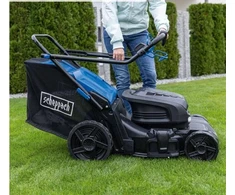 Akumuliatorinė vejapjovė Scheppach 40V 47 cm su pavara BC-MP470-X SET XL x 2 5911417400 (SCH5911417400)