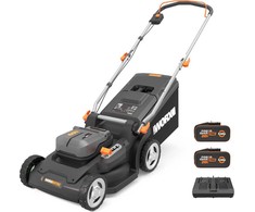 Akumuliatorinė vejapjovė Worx WG745E; 40 V; 2x4,0 Ah akum.