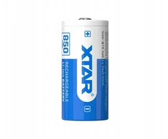 Xtar 850mAh 3,6V 16340 CR123 akumuliatorius su PCB