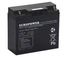 Akumuliatorius AGM EUROPOWER serii EV 12V 20Ah/C10