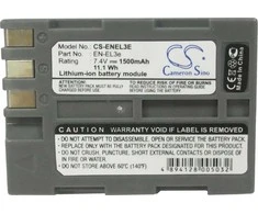 Cameron Sino Akumuliatorius Bateria Typu En-el3a / En-el3 / En-el3e Do Nikon / Cs-enel3e